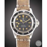 A GENTLEMAN'S STAINLESS STEEL ROLEX TUDOR OYSTER PRINCE SUBMARINER WRIST WATCH CIRCA 1969, REF.