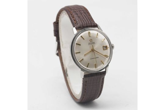 A GENTLEMAN'S STAINLESS STEEL OMEGA SEAMASTER AUTOMATIC WRIST WATCH CIRCA 1964, REF. 166.001 - Image 4 of 6