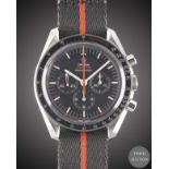 A GENTLEMAN'S UNWORN STAINLESS STEEL OMEGA SPEEDMASTER PROFESSIONAL "ULTRAMAN" CHRONOGRAPH  WRIST