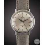 A GENTLEMAN'S STAINLESS STEEL OMEGA CONSTELLATION AUTOMATIC CHRONOMETER WRIST WATCH CIRCA 1962, REF.