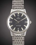 A GENTLEMAN'S STAINLESS STEEL OMEGA SEAMASTER AUTOMATIC BRACELET WATCH CIRCA 1967, REF. 165.002 WITH