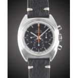 A GENTLEMAN'S STAINLESS STEEL OMEGA SEAMASTER CHRONOGRAPH WRIST WATCH CIRCA 1967, REF. 145.006-66