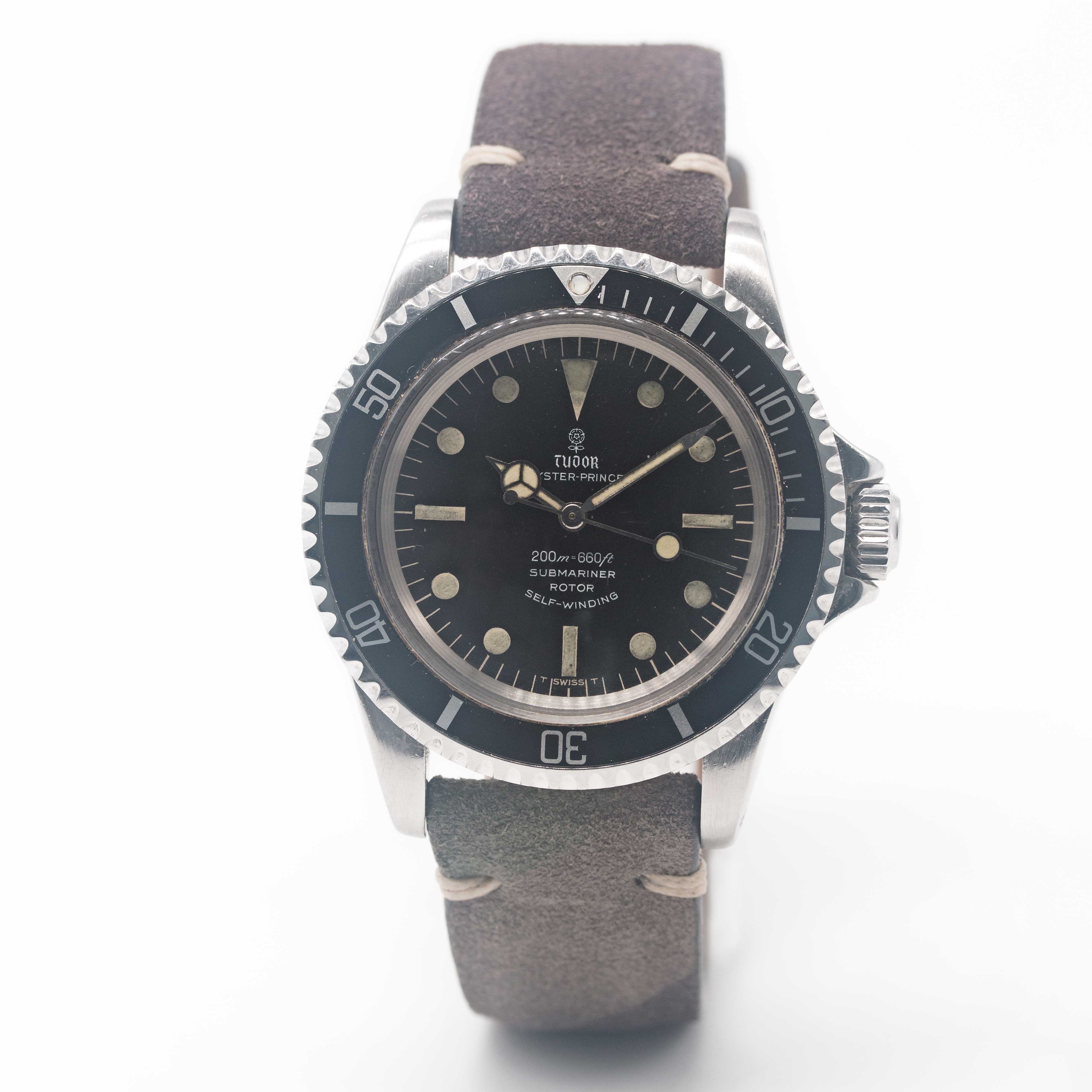 A GENTLEMAN'S STAINLESS STEEL ROLEX TUDOR OYSTER PRINCE SUBMARINER WRIST WATCH CIRCA 1967, REF. - Image 2 of 9