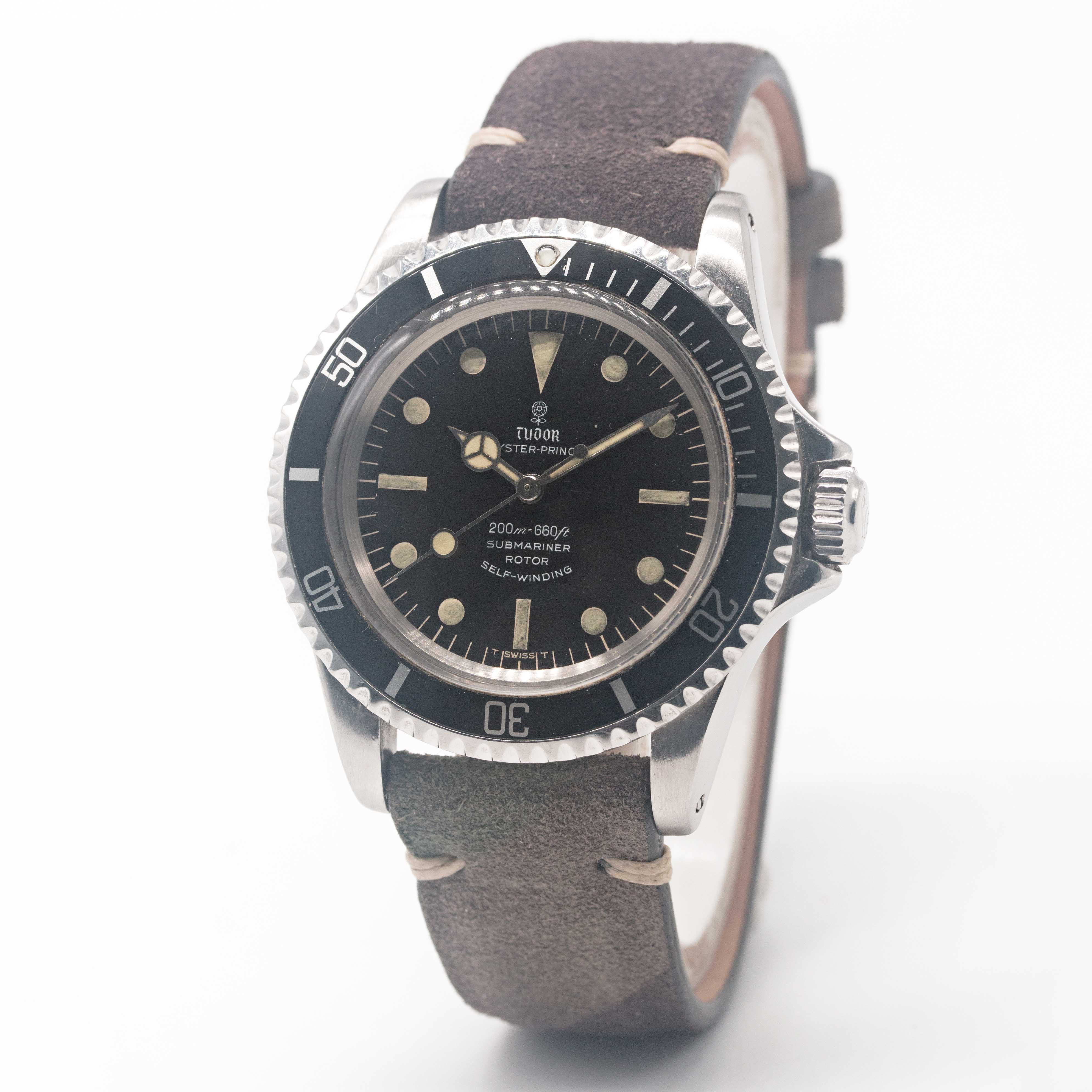 A GENTLEMAN'S STAINLESS STEEL ROLEX TUDOR OYSTER PRINCE SUBMARINER WRIST WATCH CIRCA 1967, REF. - Image 4 of 9