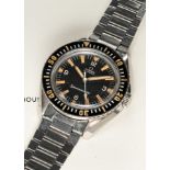 A RARE GENTLEMAN'S STAINLESS STEEL OMEGA SEAMASTER 300 AUTOMATIC BRACELET WATCH DATED 1966, REF.