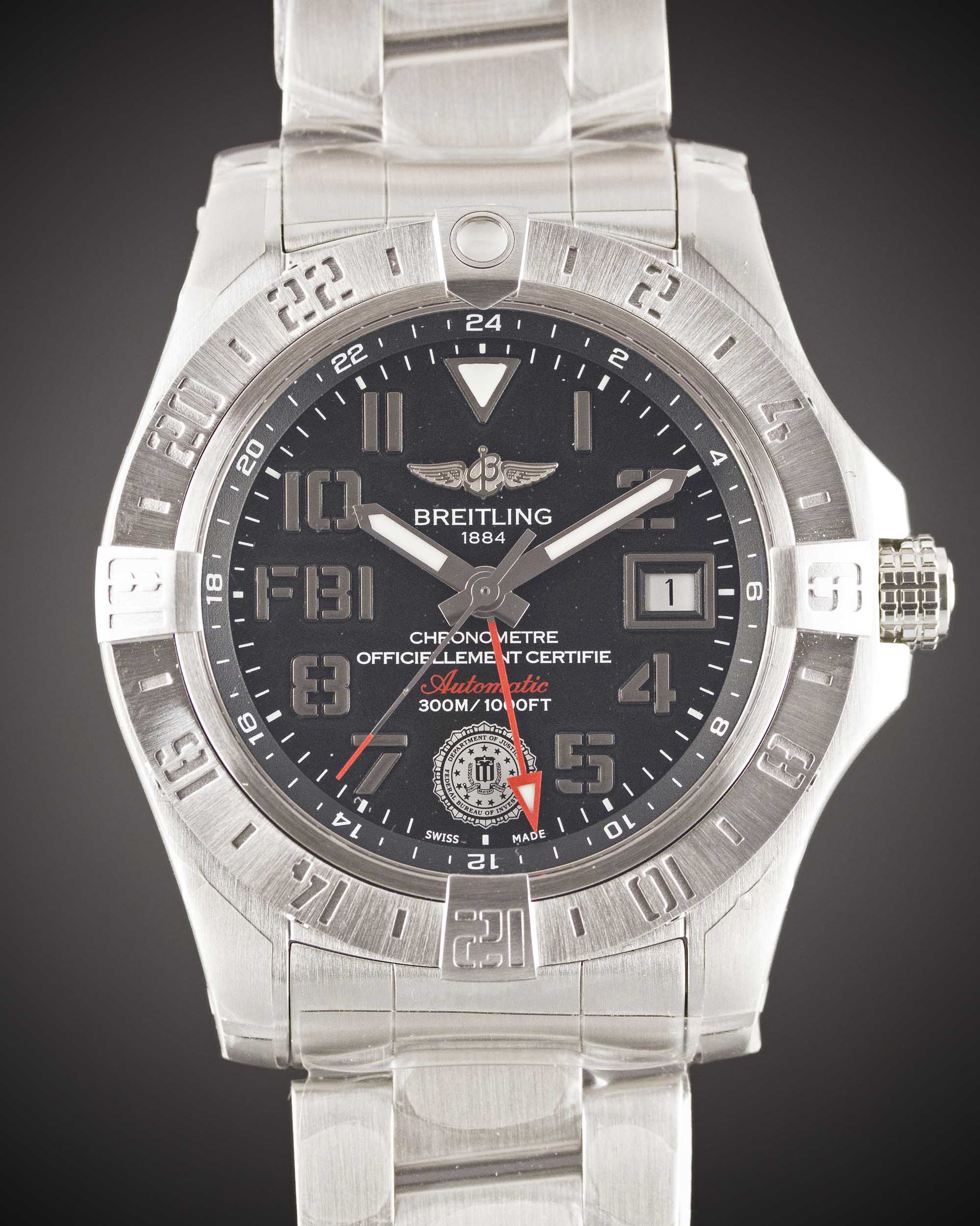 breitling fbi watch