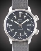 A GENTLEMAN'S STAINLESS STEEL IWC AQUATIMER VINTAGE AUTOMATIC WRIST WATCH CIRCA 2008, REF.