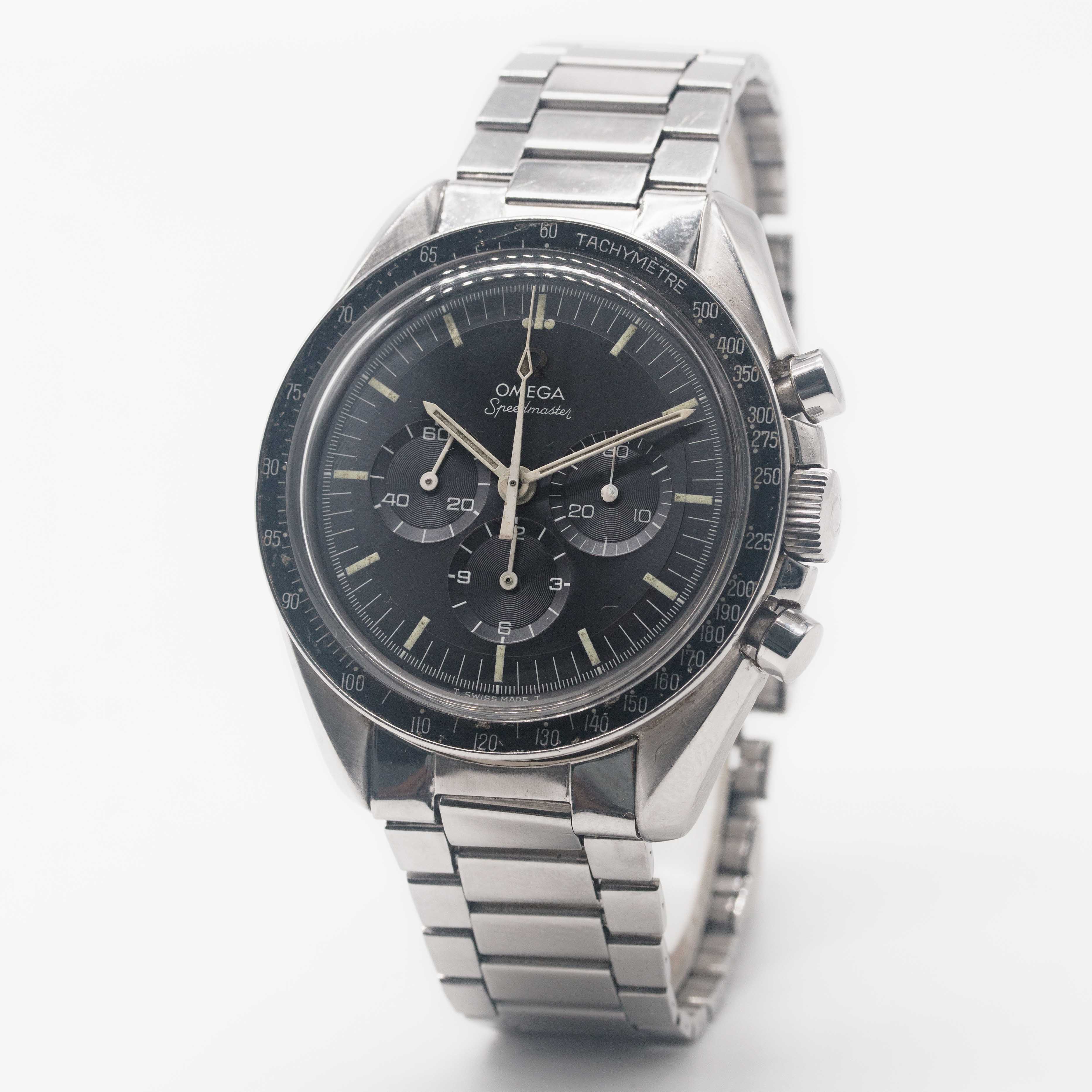 A VERY RARE GENTLEMAN'S STAINLESS STEEL OMEGA SPEEDMASTER "PRE MOON" CHRONOGRAPH BRACELET WATCH - Image 7 of 14