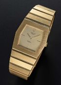 A FINE GENTLEMAN'S 18K SOLID YELLOW GOLD ROLEX CELLINI KING MIDAS BRACELET WATCH CIRCA 1976, REF.