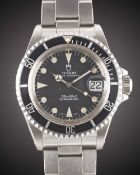 A GENTLEMAN'S STAINLESS STEEL ROLEX TUDOR PRINCE OYSTERDATE SUBMARINER BRACELET WATCH DATED 1993,