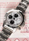 A GENTLEMAN'S STAINLESS STEEL ROLEX TUDOR OYSTERDATE AUTOMATIC CHRONO TIME CHRONOGRAPH BRACELET