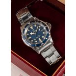 A RARE GENTLEMAN'S STAINLESS STEEL ROLEX TUDOR PRINCE OYSTERDATE "SNOWFLAKE" SUBMARINER BRACELET