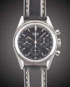 A GENTLEMAN'S STAINLESS STEEL HEUER CLASSIC CARRERA CHRONOGRAPH WRIST WATCH CIRCA 2000, REF.