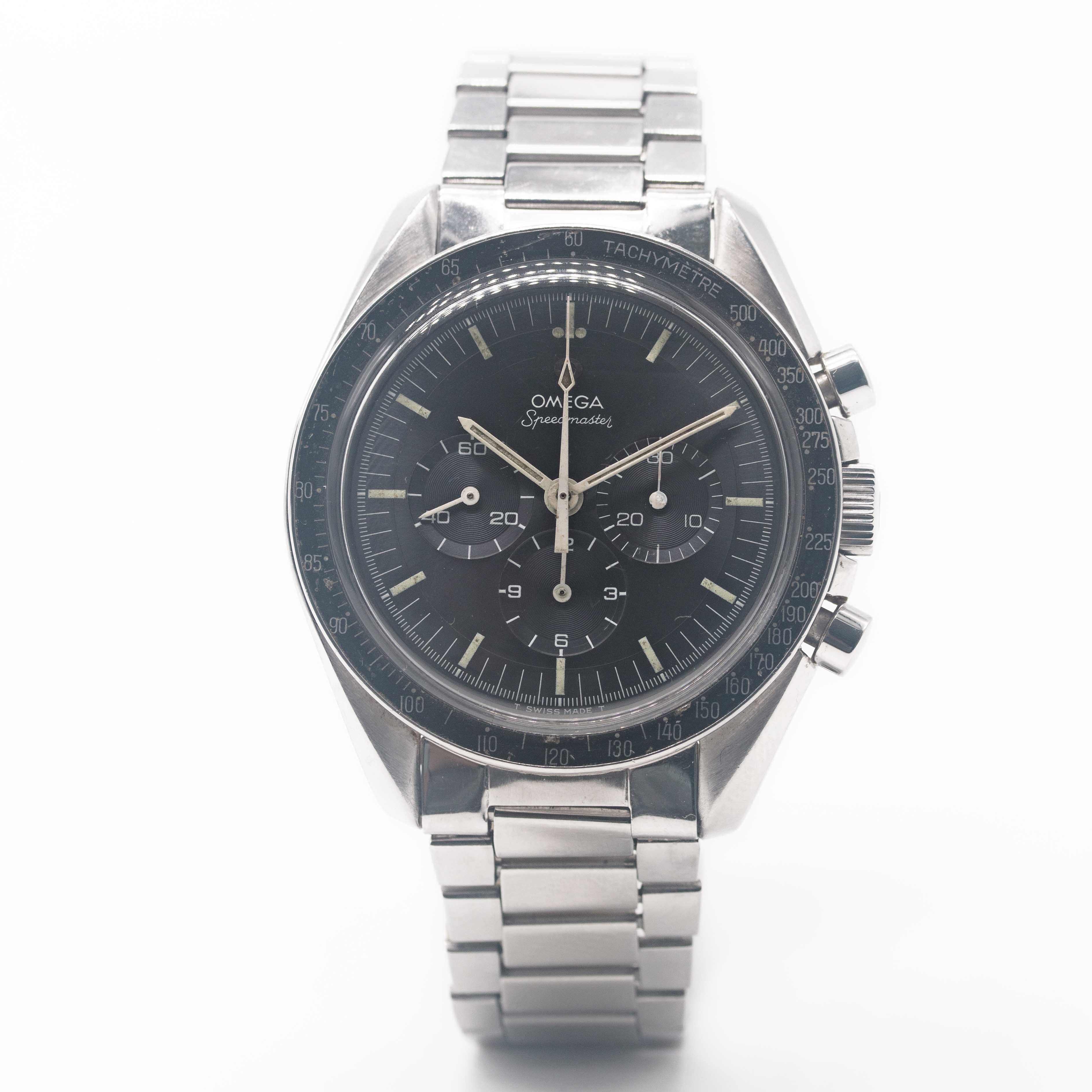 A VERY RARE GENTLEMAN'S STAINLESS STEEL OMEGA SPEEDMASTER "PRE MOON" CHRONOGRAPH BRACELET WATCH - Image 5 of 14