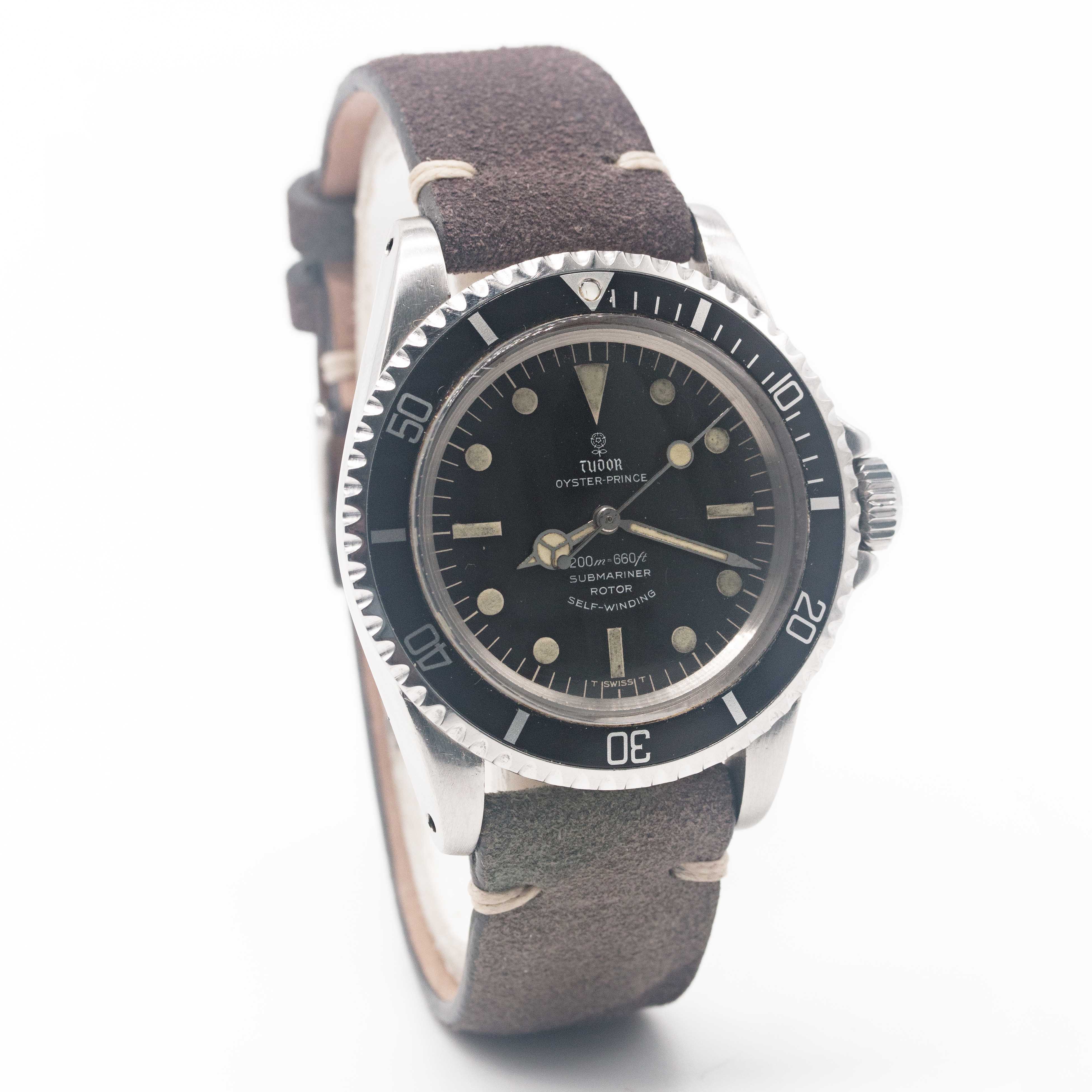 A GENTLEMAN'S STAINLESS STEEL ROLEX TUDOR OYSTER PRINCE SUBMARINER WRIST WATCH CIRCA 1967, REF. - Image 5 of 9
