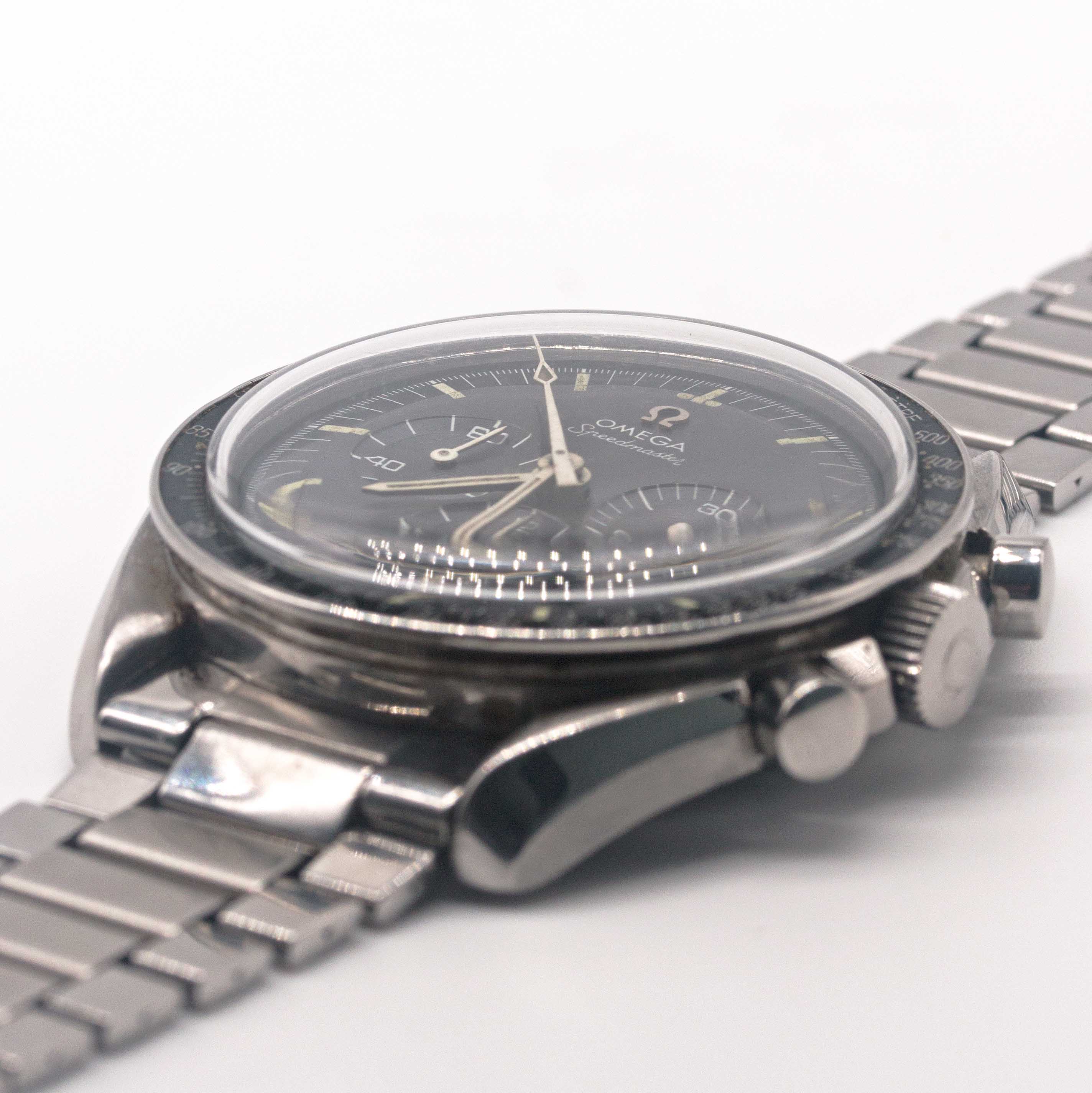 A VERY RARE GENTLEMAN'S STAINLESS STEEL OMEGA SPEEDMASTER "PRE MOON" CHRONOGRAPH BRACELET WATCH - Image 6 of 14