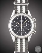 A GENTLEMAN'S STAINLESS STEEL HEUER CLASSIC CARRERA CHRONOGRAPH WRIST WATCH CIRCA 2000, REF.