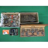 Two boxes of engineering and vehicle maintenance tools,