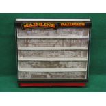 Plastic wall mounted shop display cabinet for OO scale Mainline Railways - 25.