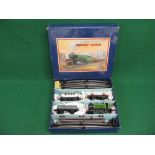 Boxed Hornby O gauge clockwork No. 201 Tank Goods set containing: Type 101 0-4-0T locomotive No.