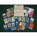 Approx twenty five car hand books etc to include: Austin, Mini, Ford, Triumph, BMC,