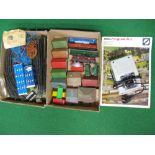 Quantity of Arnold Rapido N Gauge model railway to include: two locomotives, three bogie coaches,