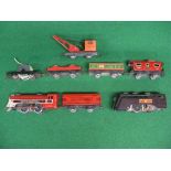 MAR (USA) tinplate O gauge to comprise: two 3 Rail electric 0-4-0 locomotives, No.