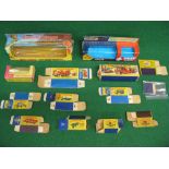 Matchbox, quantity of EMPTY boxes from models including: Moko Lesney, Regular Wheels,