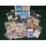 Quantity of railway official and commercial books, leaflets, maps, plans,