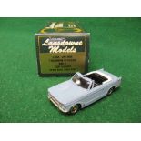 Lansdowne Models 1:43 scale diecast model of a Triumph Vitesse Mk II convertible,