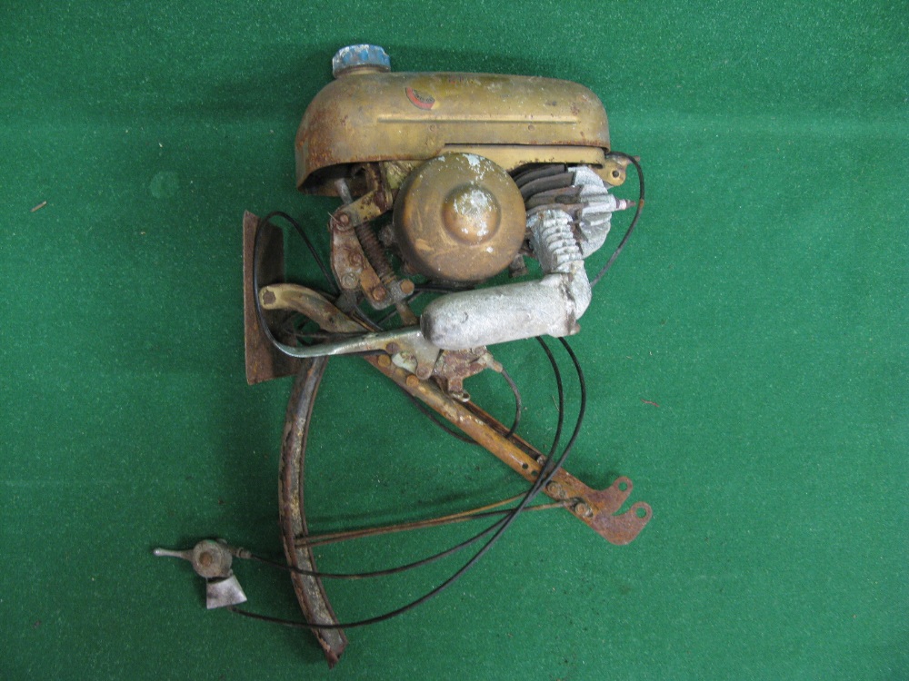 Circa 1950's Trojan of Croydon 50cc Mini-Motor for mounting above the rear wheel of a bicycle (for