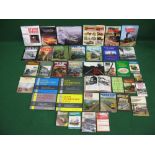 Approx thirty five predominently hardback books on mainly railway subjects