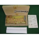 Mallard Models O gauge etched brass kit for GWR Brake 3rd Clerestory D30 with instructions,