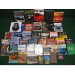 Approx forty mostly hard back books on motoring subjects to include: car marques, motor racing,