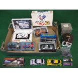 Revell, Scalextric, Autoart, seven slot cars,