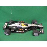 Large plastic radio controlled model of an F1 racing car - 30" long (car only)