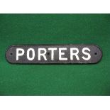 LNER cast iron door plate for Porters,