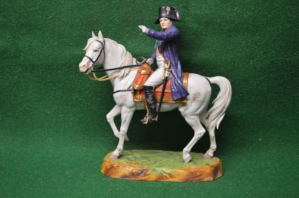 Naples figure of Napoleon on horseback - 13.