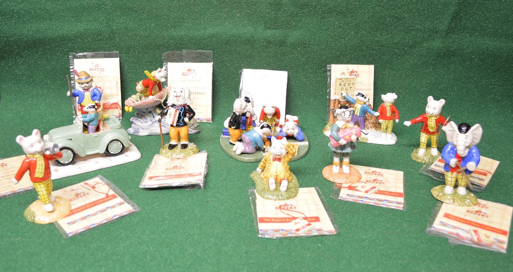 Group of eleven Royal Doulton figures to comprise: Limited Edition No.