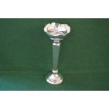 Silver vase,