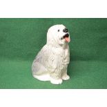 Large Beswick figure of an Old English Sheep dog having impressed mark No. 2232 - 11.