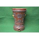 Earthenware cistern bearing the name Lipscombe & Co.