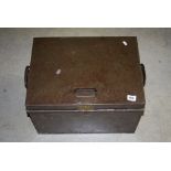 Vintage Strongbox by "Thomas Milner" with Brass plaque to the front