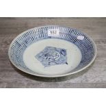 Oriental Blue and White Bowl