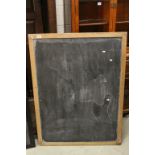 Vintage / Retro Wooden Framed Blackboard, 122cms x 92cms