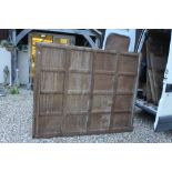 Group of Nine Oak Wall Panels of various sizes