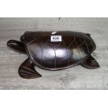 Carved Rosewood Turtle