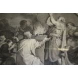 John Boydell, 18th / 19th century, Hogarth Framed Engraved depicting an Old Master Scene