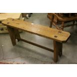 Substantial Pine Bench