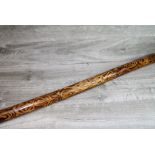 1970's Bamboo Didgeridoo with carry bag